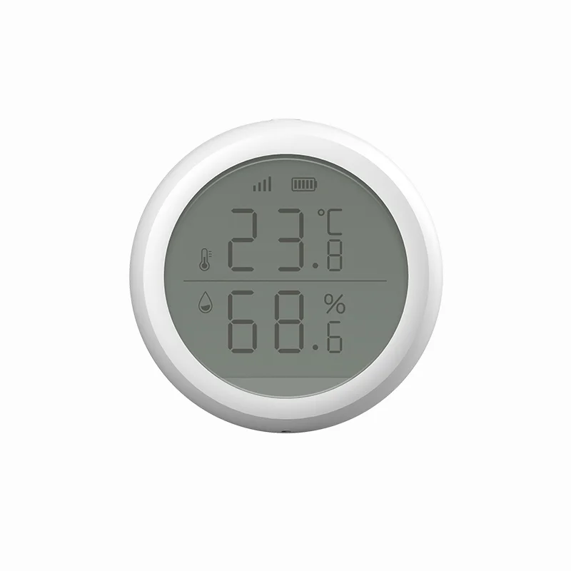 Zigbee 温湿度传感器 · 显示屏款