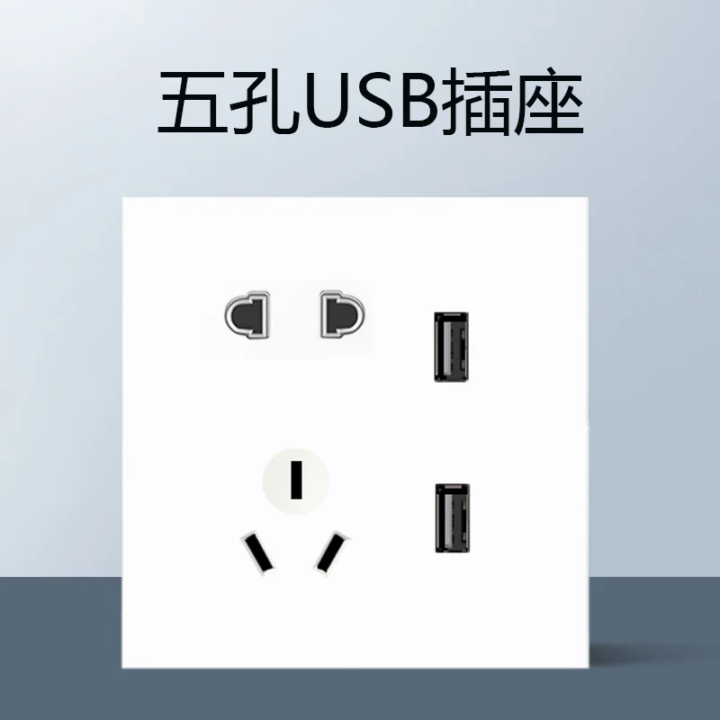 G3 五孔双 USB 插座 资料图 3